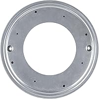 Vista 2 de HSTECH Lazy Susan de 12 pulgadas, placa de rodamiento giratoria de 800 libras resistente para mesa giratoria, funda de libros, bandeja de servir