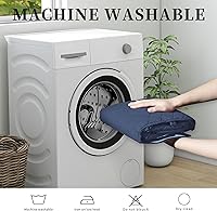 Vista 7 de ISSUNTEX Fundas de Sofá de Doble Protección 100% Impermeables para Sala de Estar, Fundas de Sofá para Sofá de 3 Cojines, Protector de Muebles