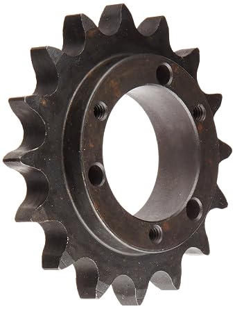 Martin Roller Chain Sprocket, QD Bushed, Type B Hub, Single Strand, 60 Chain Size, For Sds Bushing, 0.75" Pitch, 22 Teeth, 2" Max Bore Dia., 5.666" OD, 3.188" Hub Dia., 0.459" Width