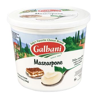 Galbani Mascarpone Cheese, 5 Pound -- 4 per case.