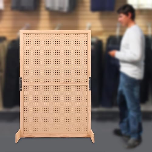 Miniatura 6 de SSWBasics Soporte de exhibición de tablero de clavijas para joyas y accesorios, 32 pulgadas de ancho x 48 pulgadas de alto, organizador de pantalla