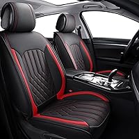 Vista 2 de Tomatoman Fundas de asiento de coche compatibles con Nissan Frontier Pathfinder Sentra Maxima Versa Xterra Altima X-Trail Rogue Armada Cube Juke