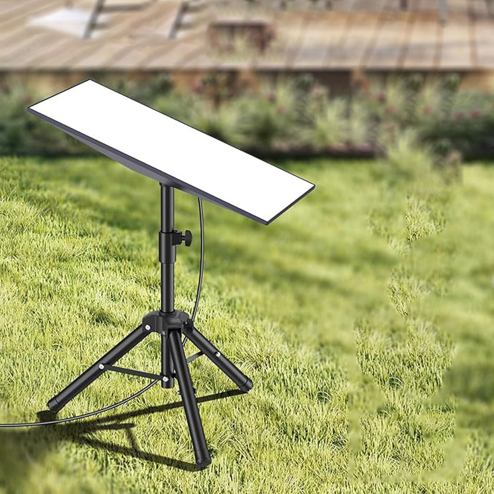 Diyeeni Trépied pour Antenne Parabolique Gen 3, Réglable en Hauteur, 47,2 Pouces, Robuste, Coupe-vent avec Bouton de Verrouillage Rapide pour Camping en Plein Air, Camping-car, Bateau