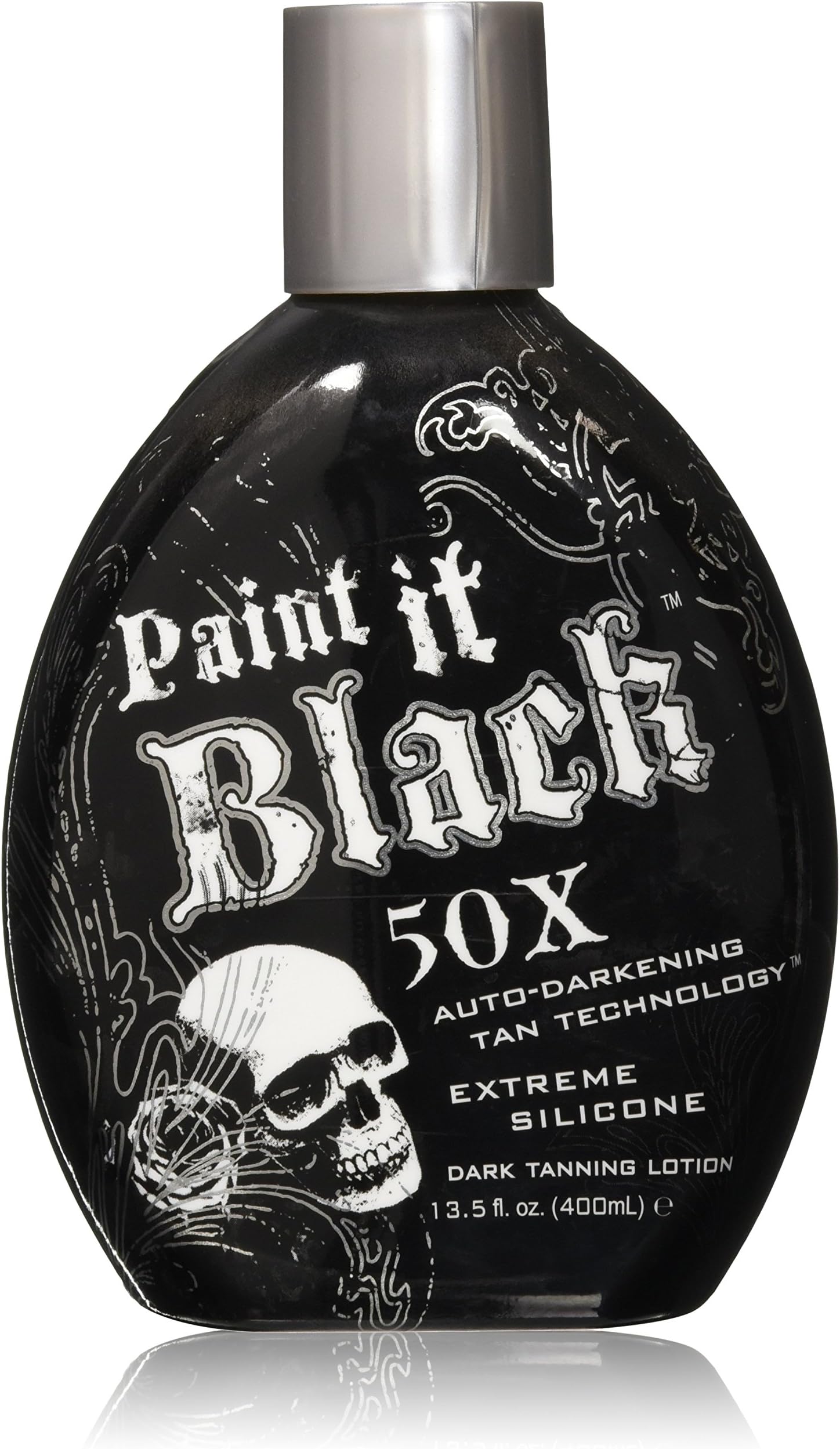 Millenium Tanning Paint It Black 50X Indoor Dark Tanning Lotion, 13.5 Fl Oz, 3 Count