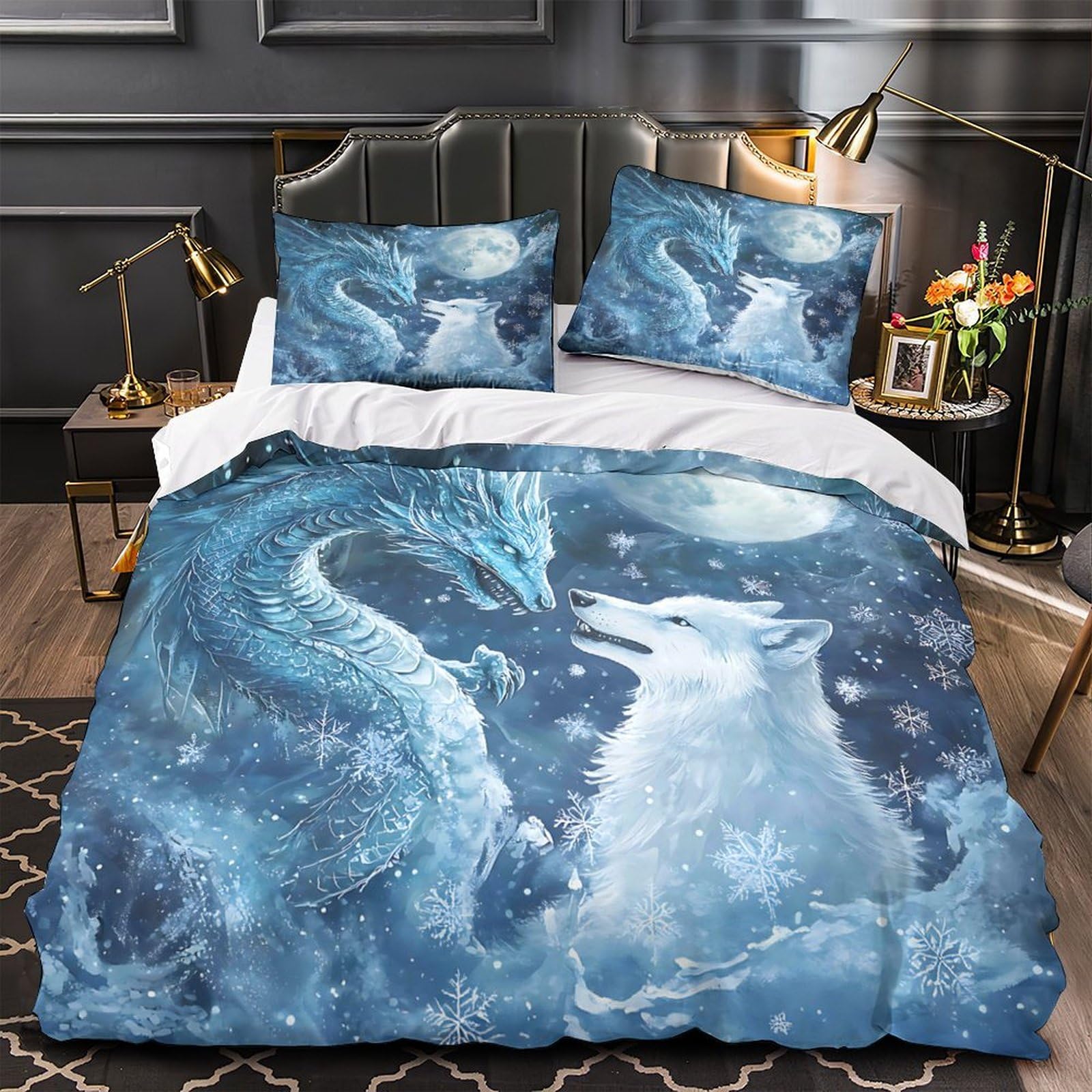 Dragon d'hiver parure de lit hypoallergique pour en finir avec les allergies nocturnes