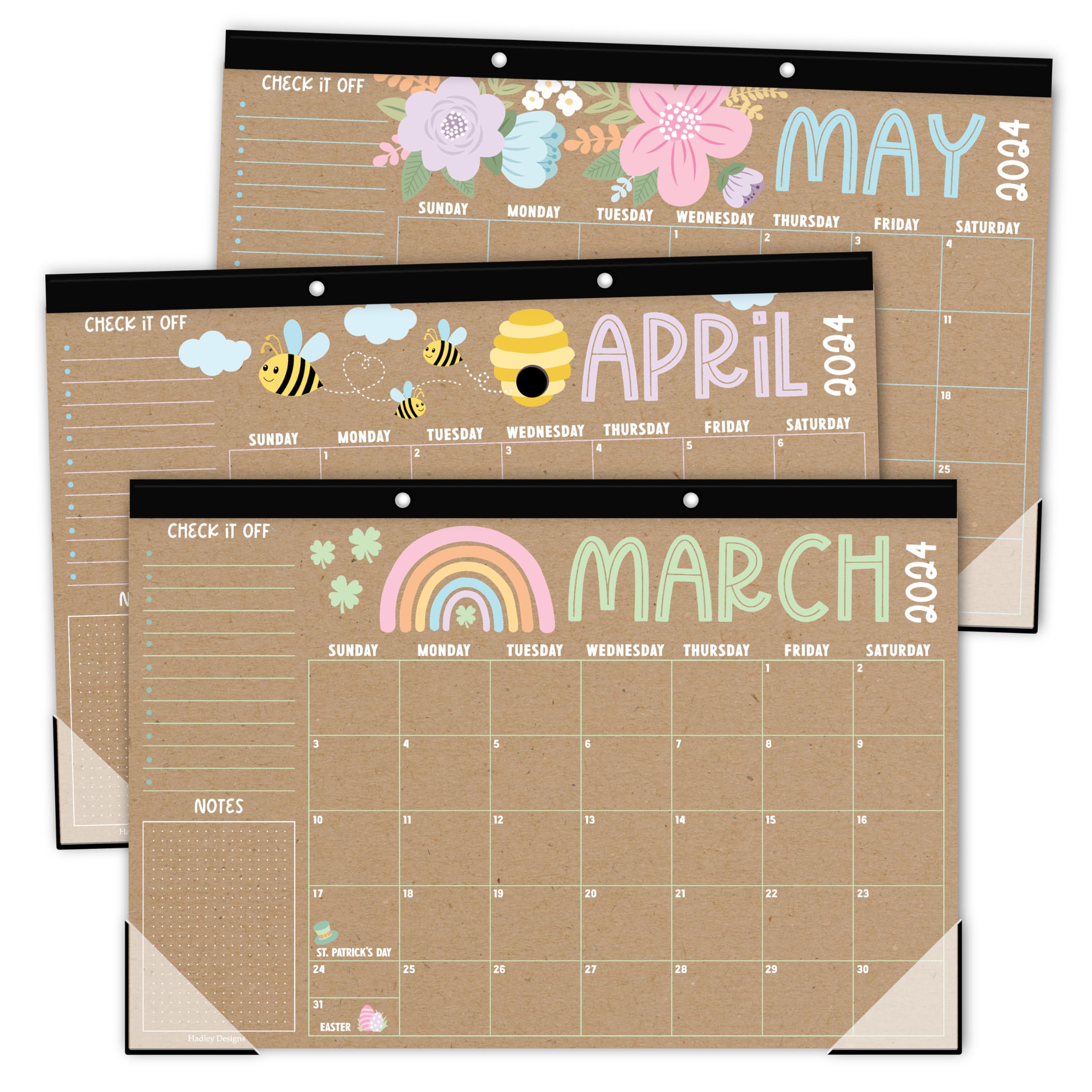 Amazon.com : Hadley Designs Doodle Large Desk Calendar 2024-2025 - Desk  Calender 2024 Monthly, Desktop Calendar 2024-2025, Desk Planner 2024  Calendar Desk, Desk Calander 2024 : Office Products