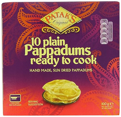 Pataks 10 - Pappadums (3.53oz)