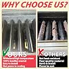 Weber Genesis 300 310 330 Genesis E330 E310 S310 S330 EP330 S320 E320 Grill Parts Weber 7621 Flavorizer Bar 17.5 Inch, Genesis 7524 Great 7622 Heat Grill Parts Kit Deflector, 3 62752 Burner Tubes