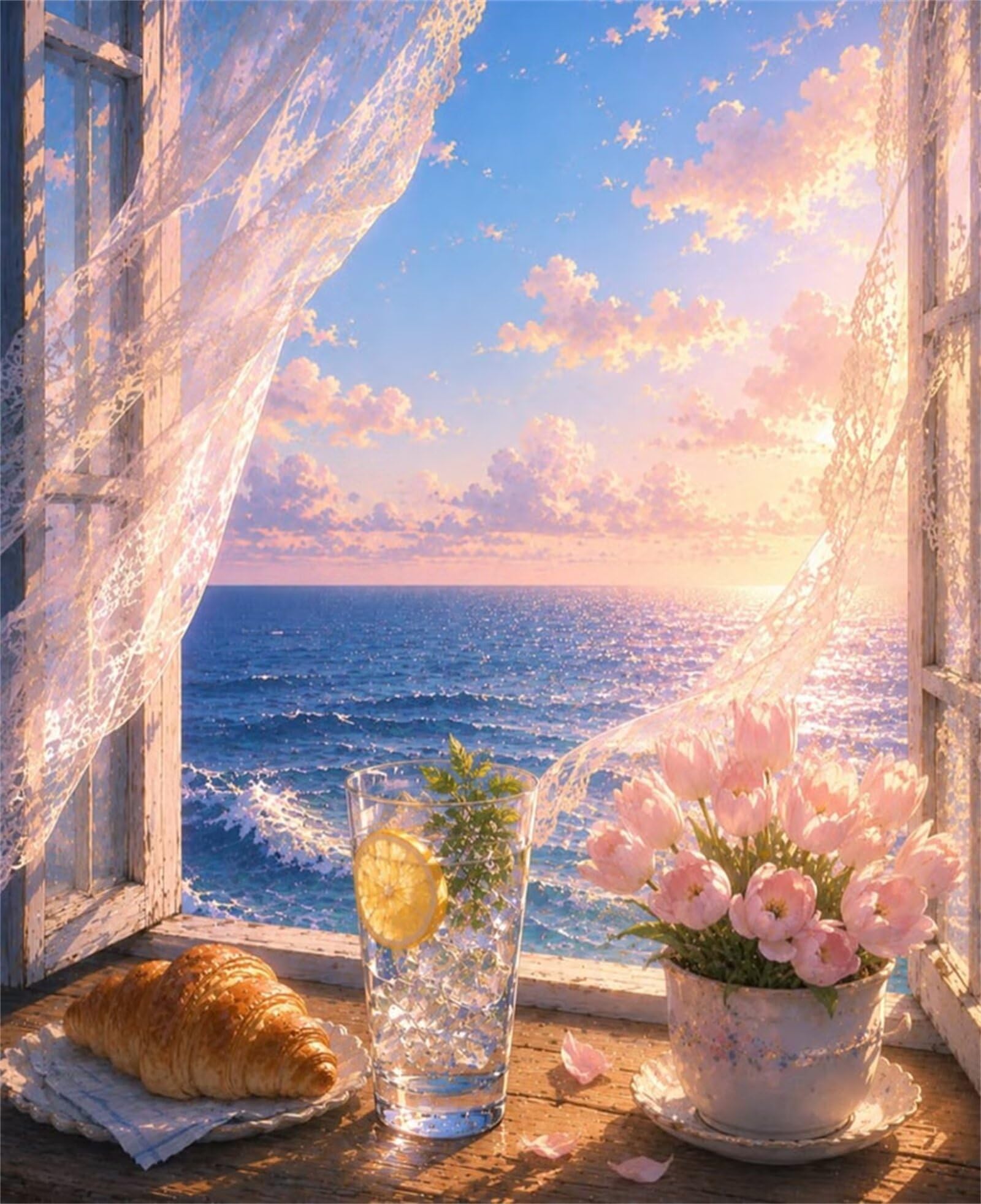 Puzzle 4000 Piezas Adultos Maceta diseño de Paisaje Marino, Rompecabezas Adultos Dificil 141x87cm, Estimula la Concentración y Antiestrés, Juego de Habilidad para Toda la Familia