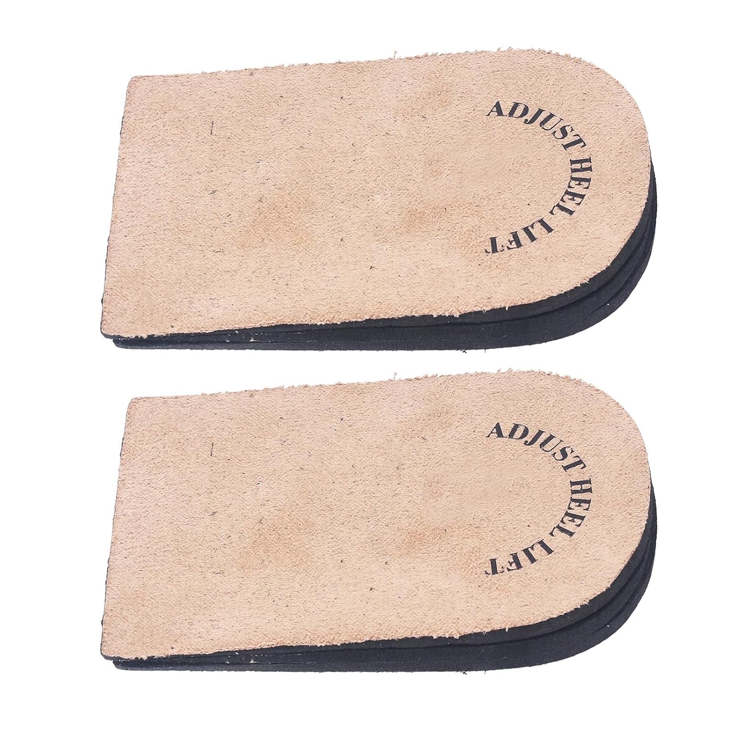 Luqeeg Height Increase Insoles 3 Layer Orthotic Heel Shoe Lift kit Adjust The Body Posture Variable Height Elevator