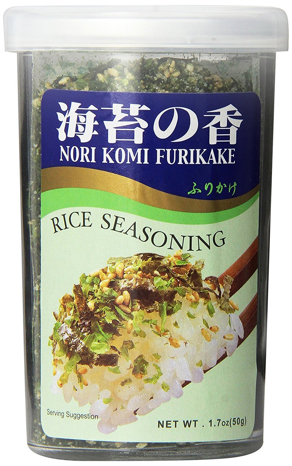 Jfc, Nori Komi Furikake Rice Seasoning, , 1.7 Oz (Pack of 3)