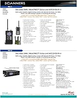 Vista 7 de Escáner portátil digital Whistler, Whistler TRX-1 Handheld Digital Scanner, Negro