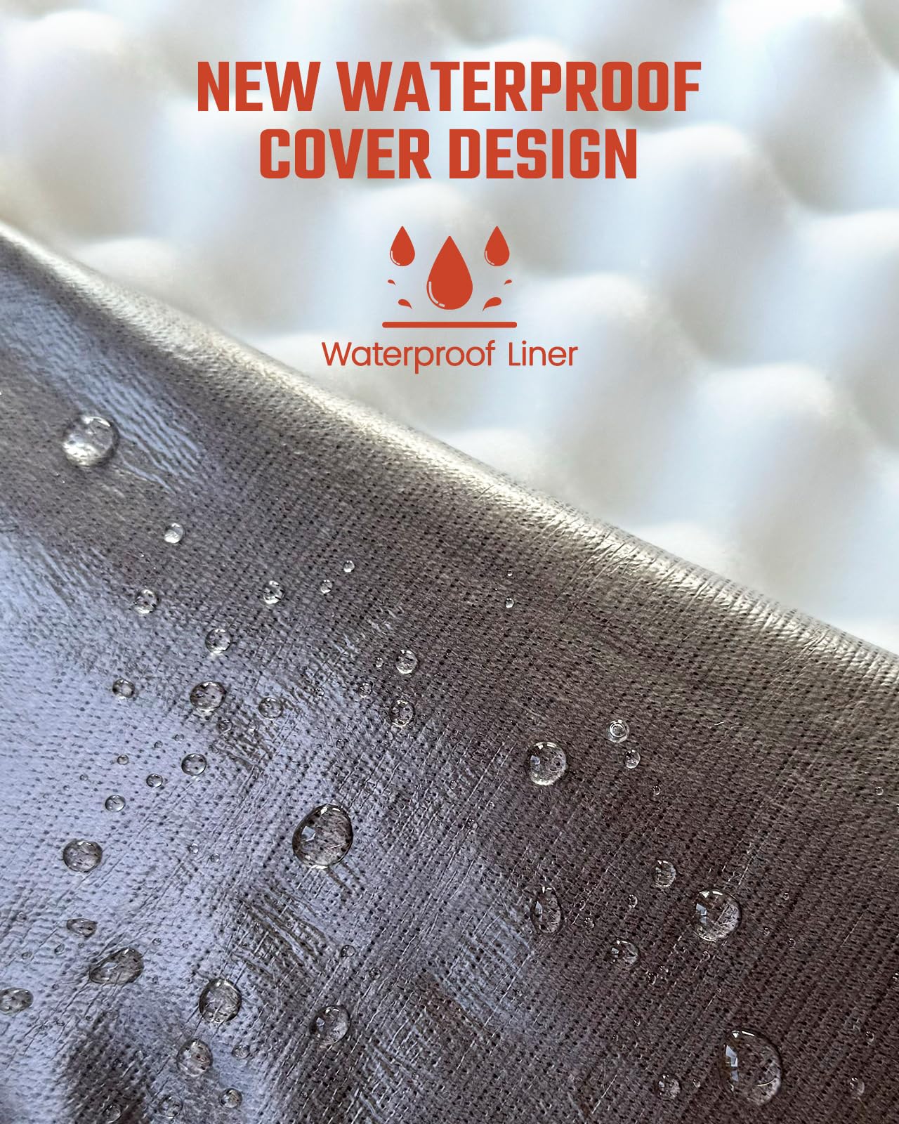 Orthopedic Dog Bed for Large Sized Dogs, Waterproof Supportive Egg Crate Foam Medium Dog Couch, Pet Bed with with Removable Bolsters, Washable Cover Non-Slip Bottom, (36''×26''×7.5'') - image 6