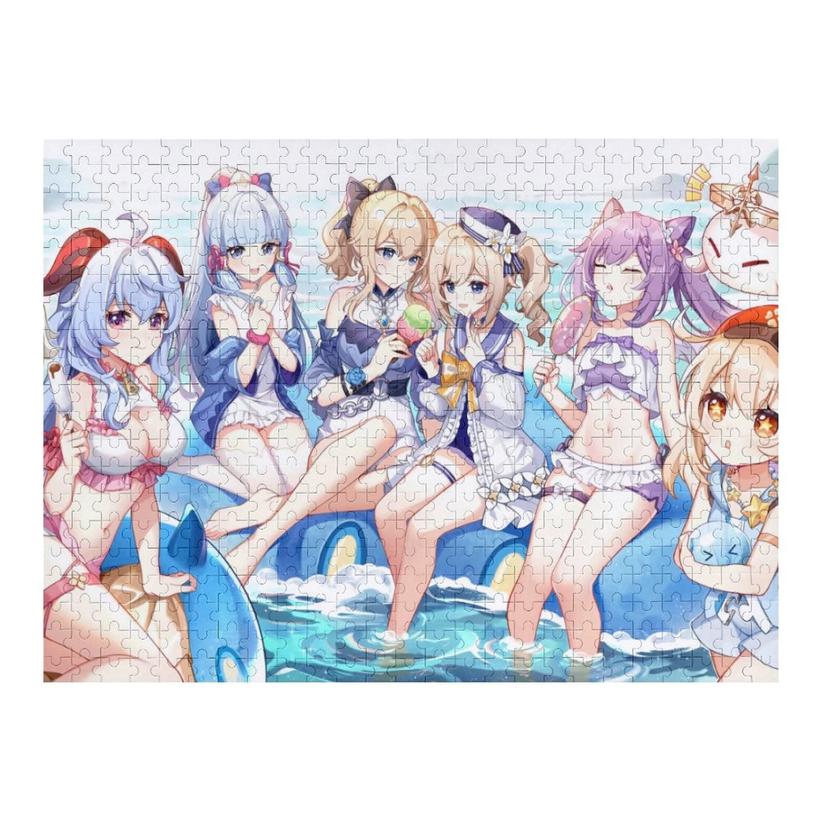 Amazon.co.jp: 原神-原神美人の夏パーティー ジグソーパズル500ピース