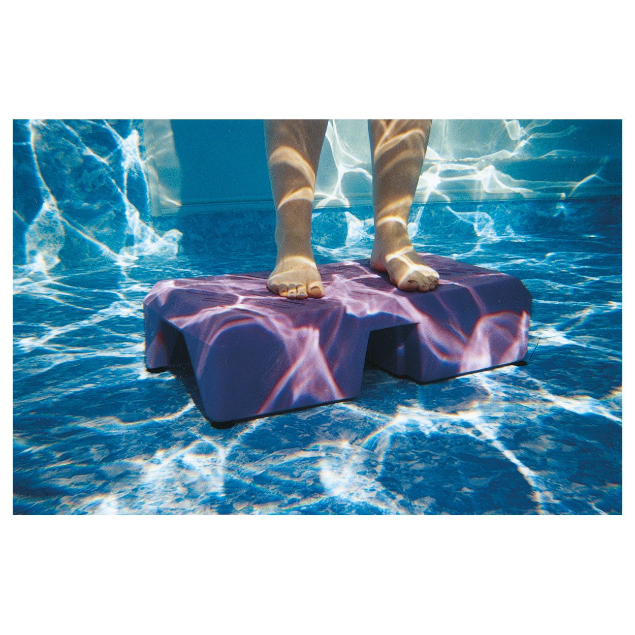 Aqua-Step Aqua Fitness Aquagymnastik Trainings-Step Unterwasser Aerobic, 6 kg