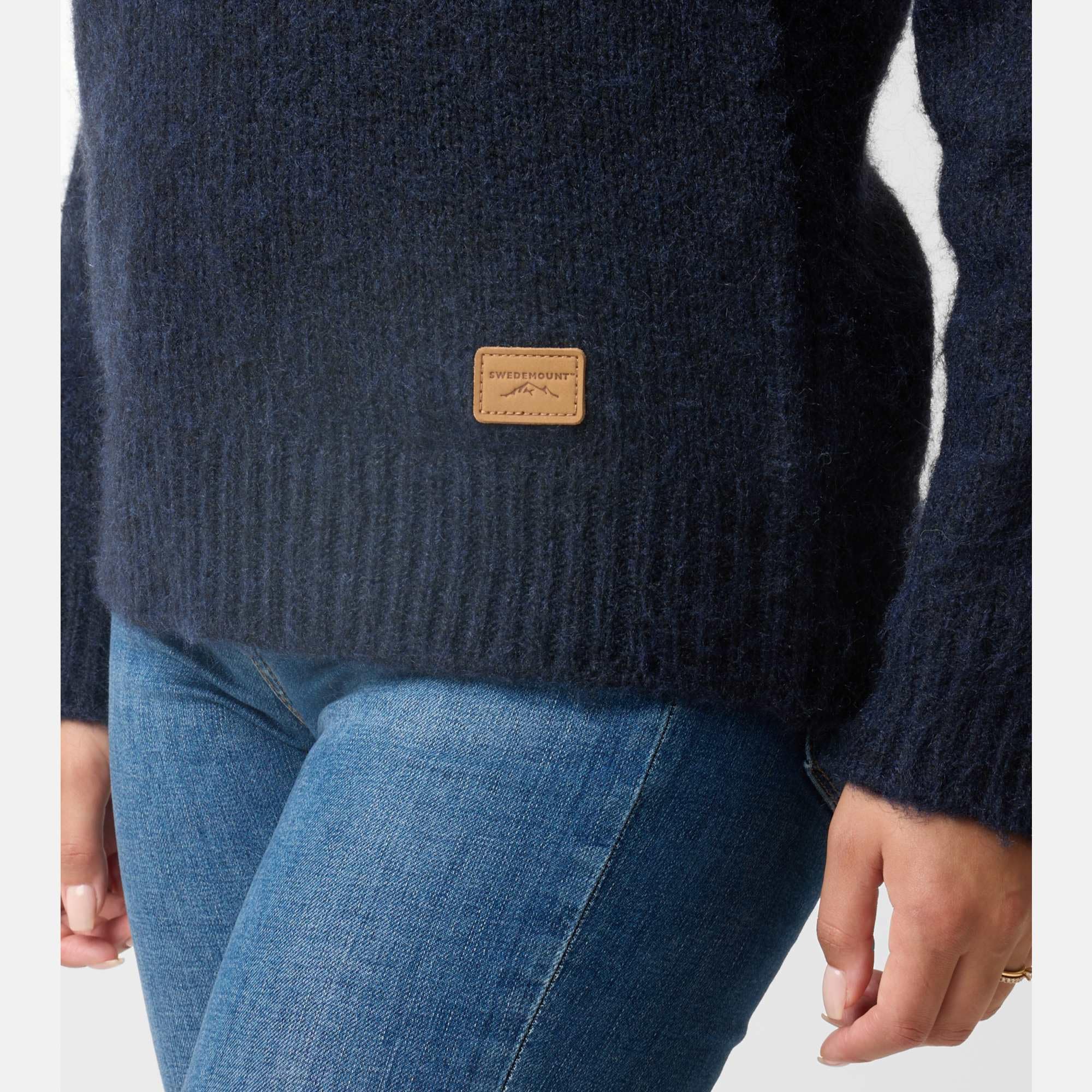 Swedemount Lofoten - Maglione di lana da donna, caldo maglione di lana