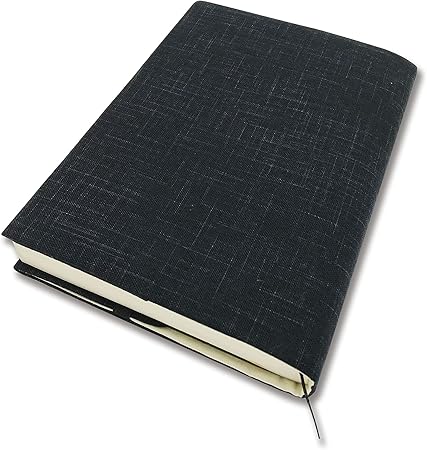 Amazon ブックカバー A5 文芸書 参考書 専門書 サイズ調整可能 読書 日本製 しおり付き 和雑貨 おしゃれ プレゼント 無地ブラック A5 文芸書 参考書 専門書 ブックカバー 文房具 オフィス用品