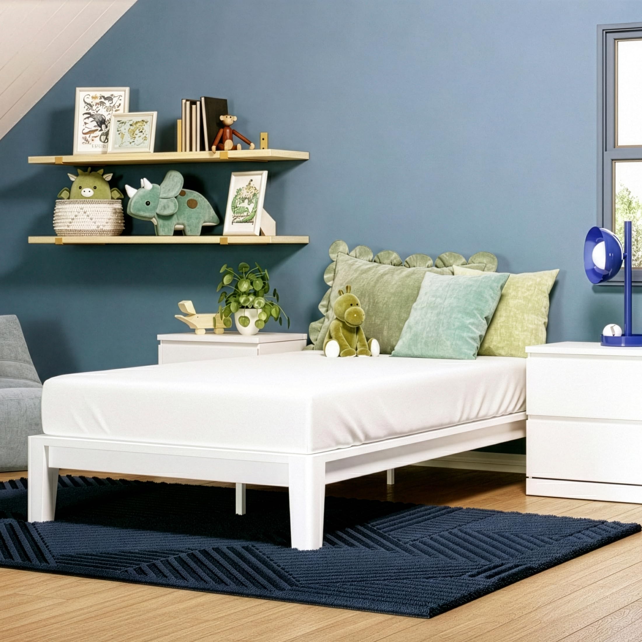 Linenspa 8 Inch Hybrid Mattress - Twin - Bed in a Box