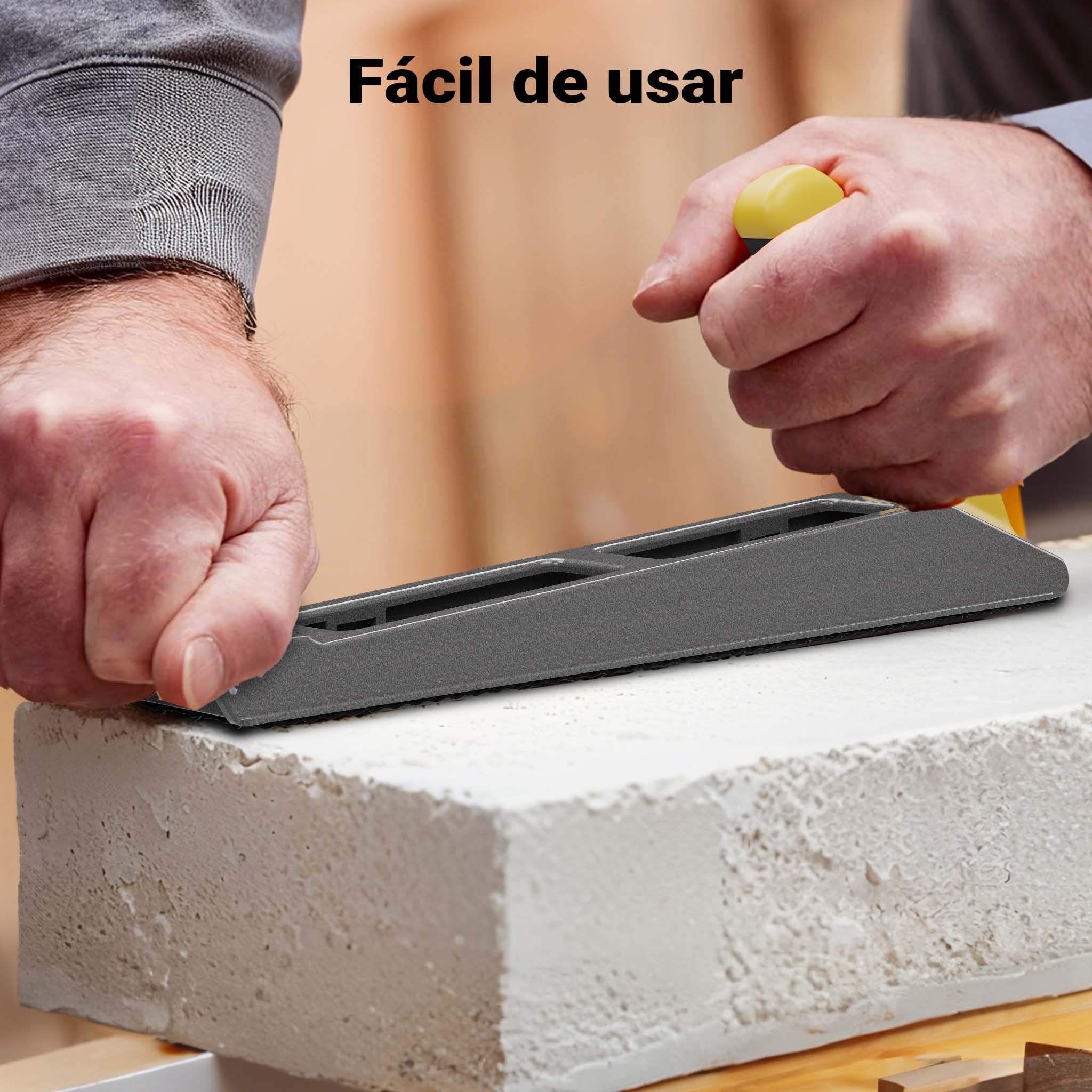 Plano de cartón yeso Lima de escofina 250 mm con cuchilla de repuesto Construcción en seco