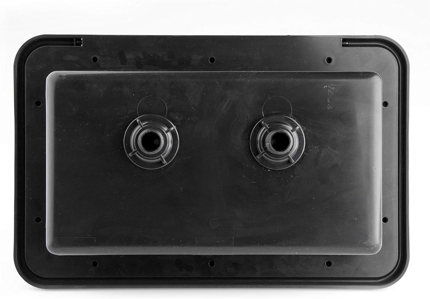 Dura Faucet DF-SA170-BK RV Weatherproof Exterior Shower Box Kit - Lock and Key (Black)
