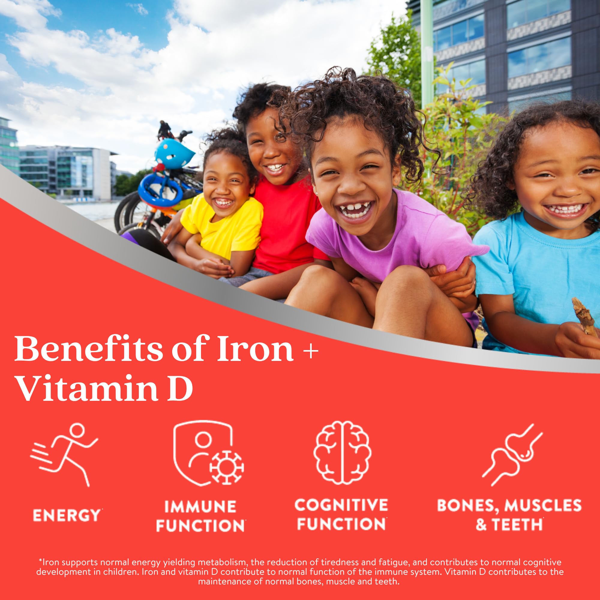 Active Iron Supplement 7mg + Vitamin D for Kids, Clinically Proven, Gentle — Amazon image 7