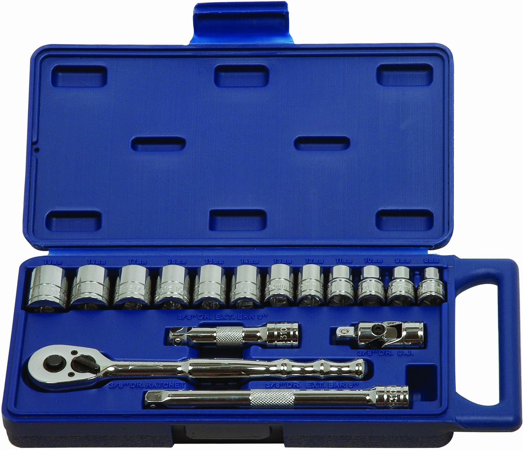 Williams 50607 79 Piece 3/8" Drive Deluxe Tool Set 6 and 12 Point