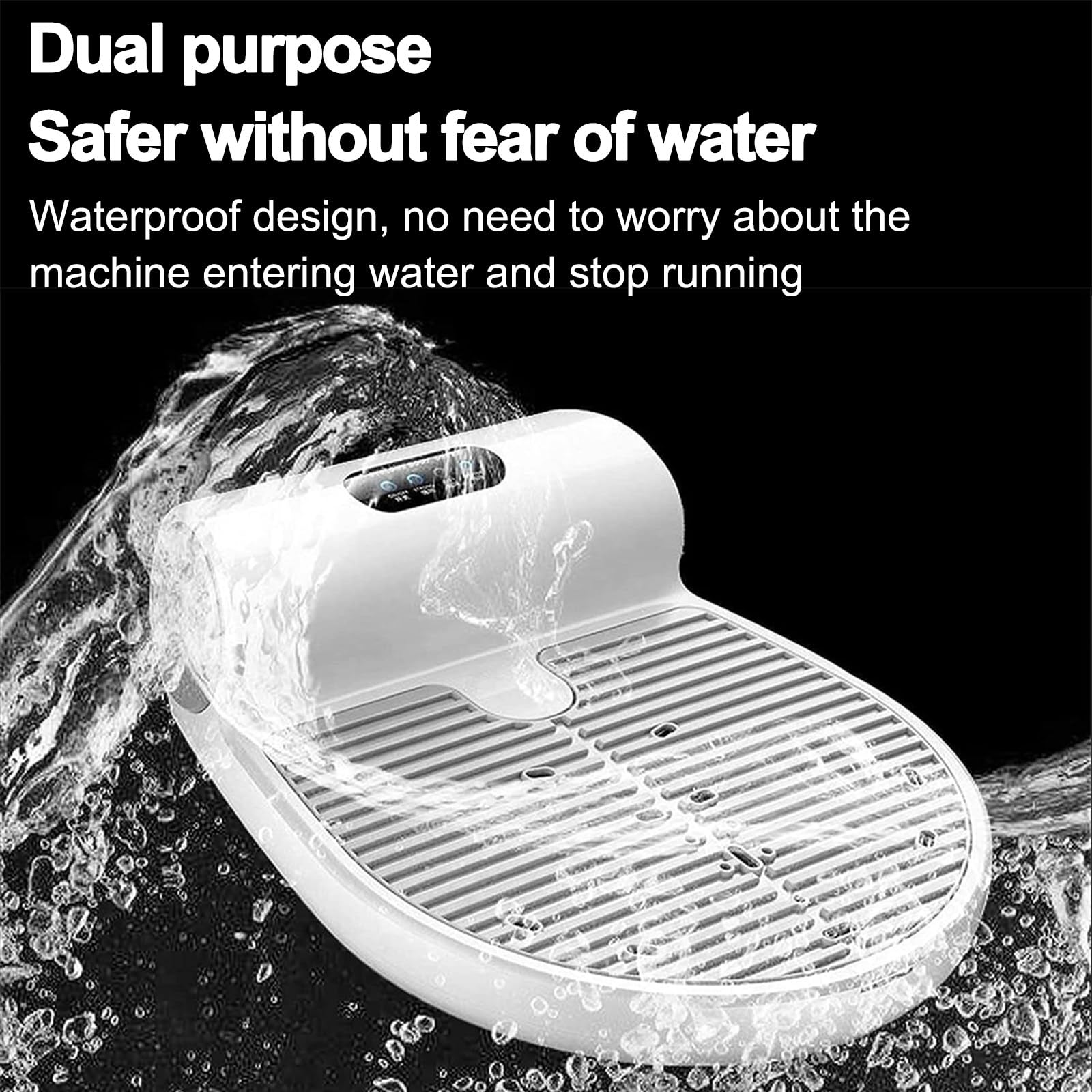 Secador de cuerpo completo, impermeable para baño y gimnasio con control de panel táctil para un secado eficiente después de la ducha