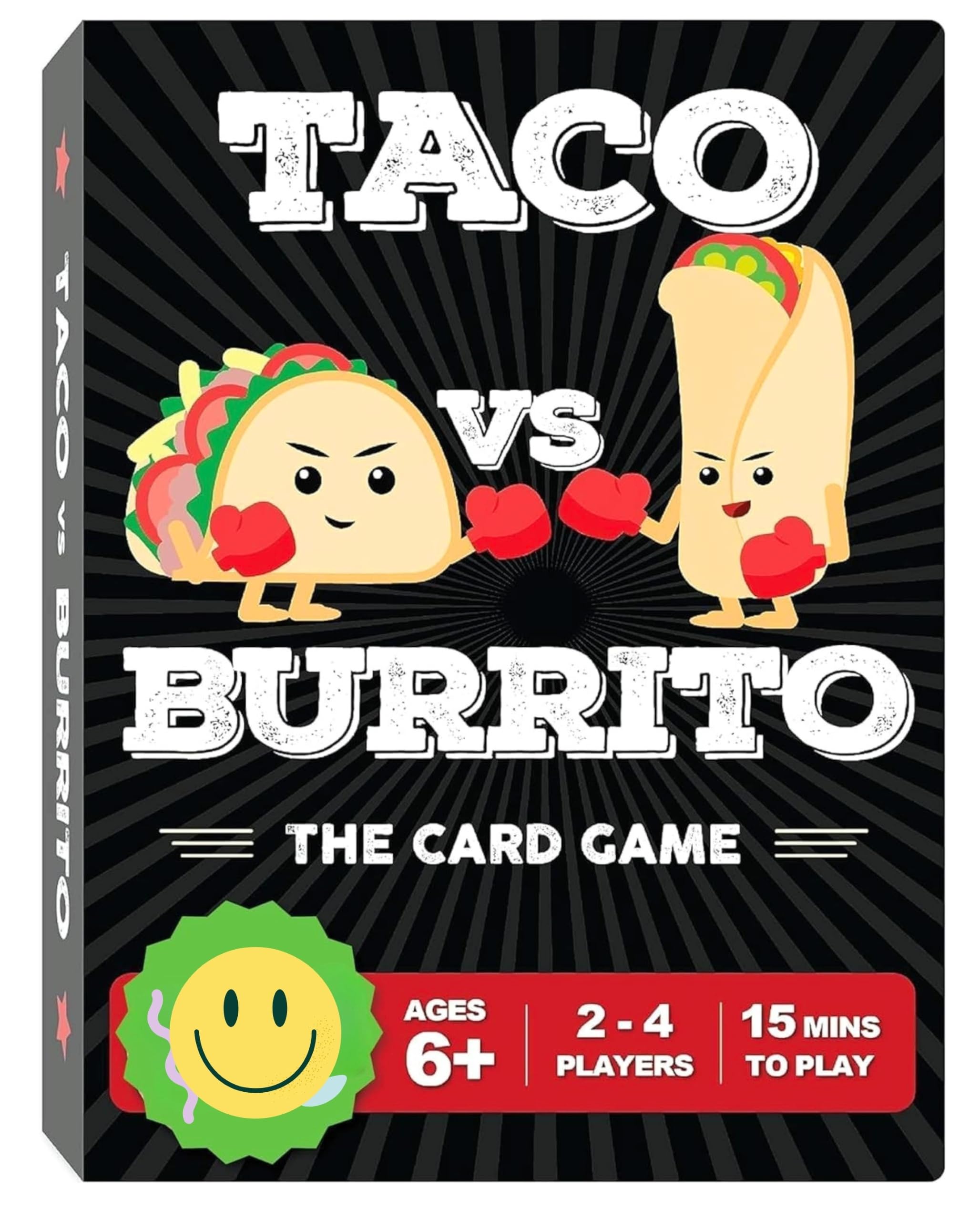 Tickles Taco vs Burrito Strategy Card Game | Fast-Paced Funny Food Battle Strategy Game for Kids & Adults (Ages: 6+ Years, Players: 2-4)-picture-13
