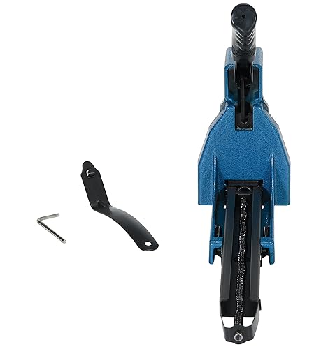 Miniatura 4 de Vestil Grapadora manual de cartón y caja STAPLE-58 para grapas de 58 pulgadas, 1-38 pulgadas de ancho, azul