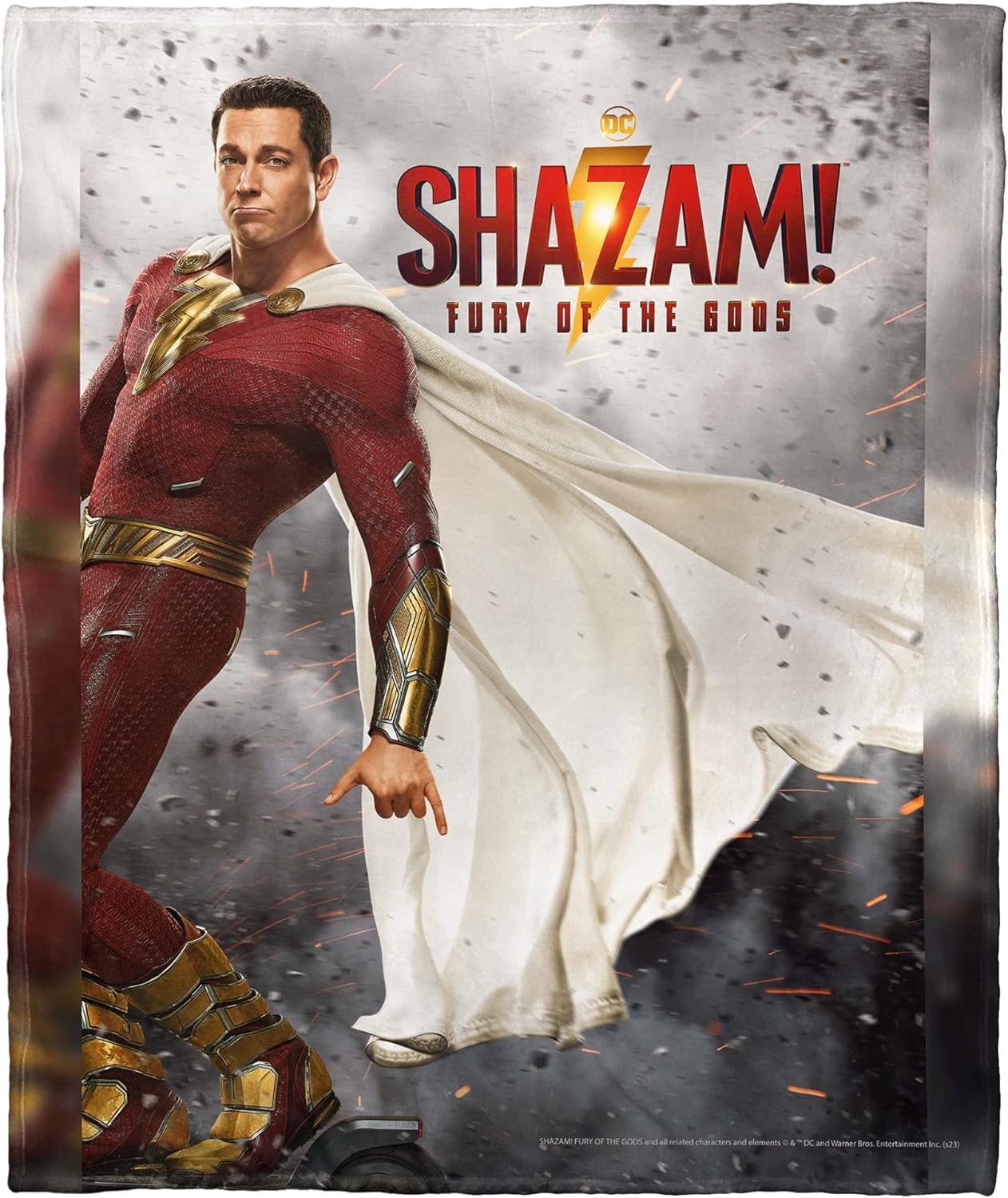 Northwest DC - Shazam Silk Touch Throw Blanket, 50" x 60", We are The Power