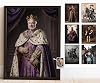 NAZENTI Personalized King Royal Portrait from Photo, Renaissance Portrait, Custom Man Portrait, Portrait From Photo, Portrait Man in Attire, Medieval Man Portrait, Renaissance Man Portrait on Canvas