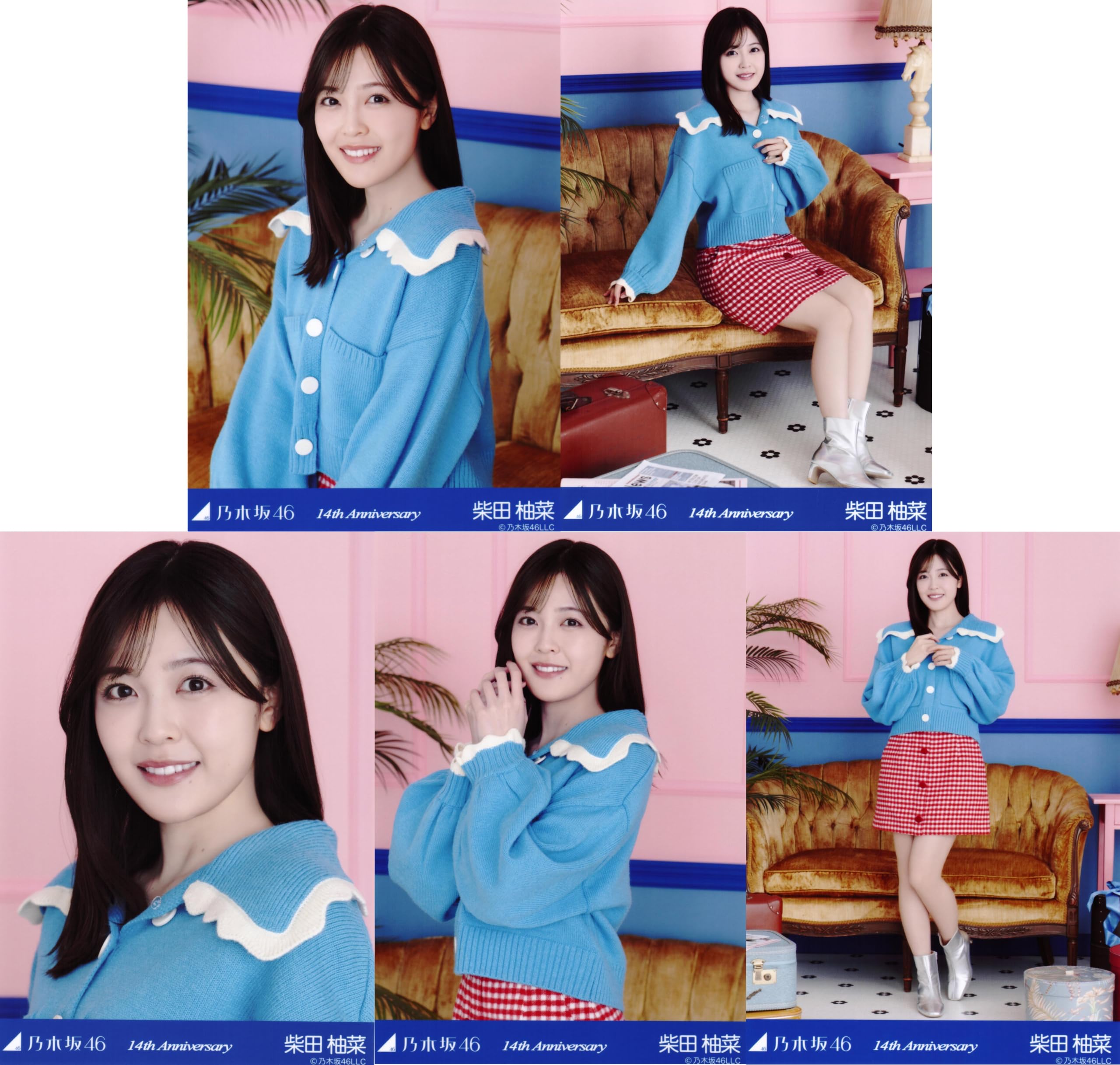 乃木坂46 14th anniversary 生写真　柴田柚菜　5種コンプ Amazon.co.jp: 乃木坂46 生写真/14周年記念 5種コンプ 柴田柚菜 : おもちゃ