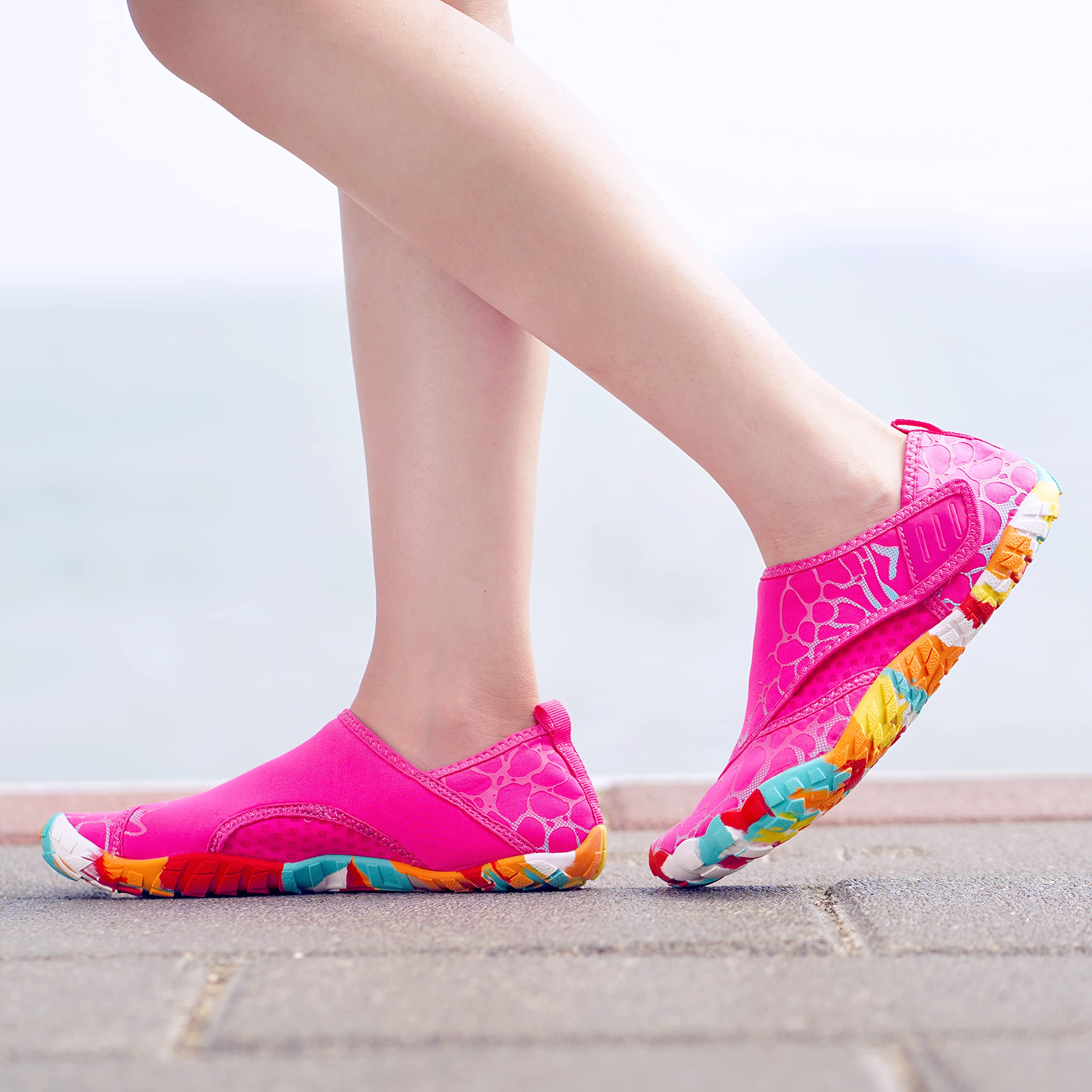 CIOR Zapatos acuáticos para niños y niñas, tenis deportivos ligeros, de secado rápido (bebé/niño pequeño/niño grande)