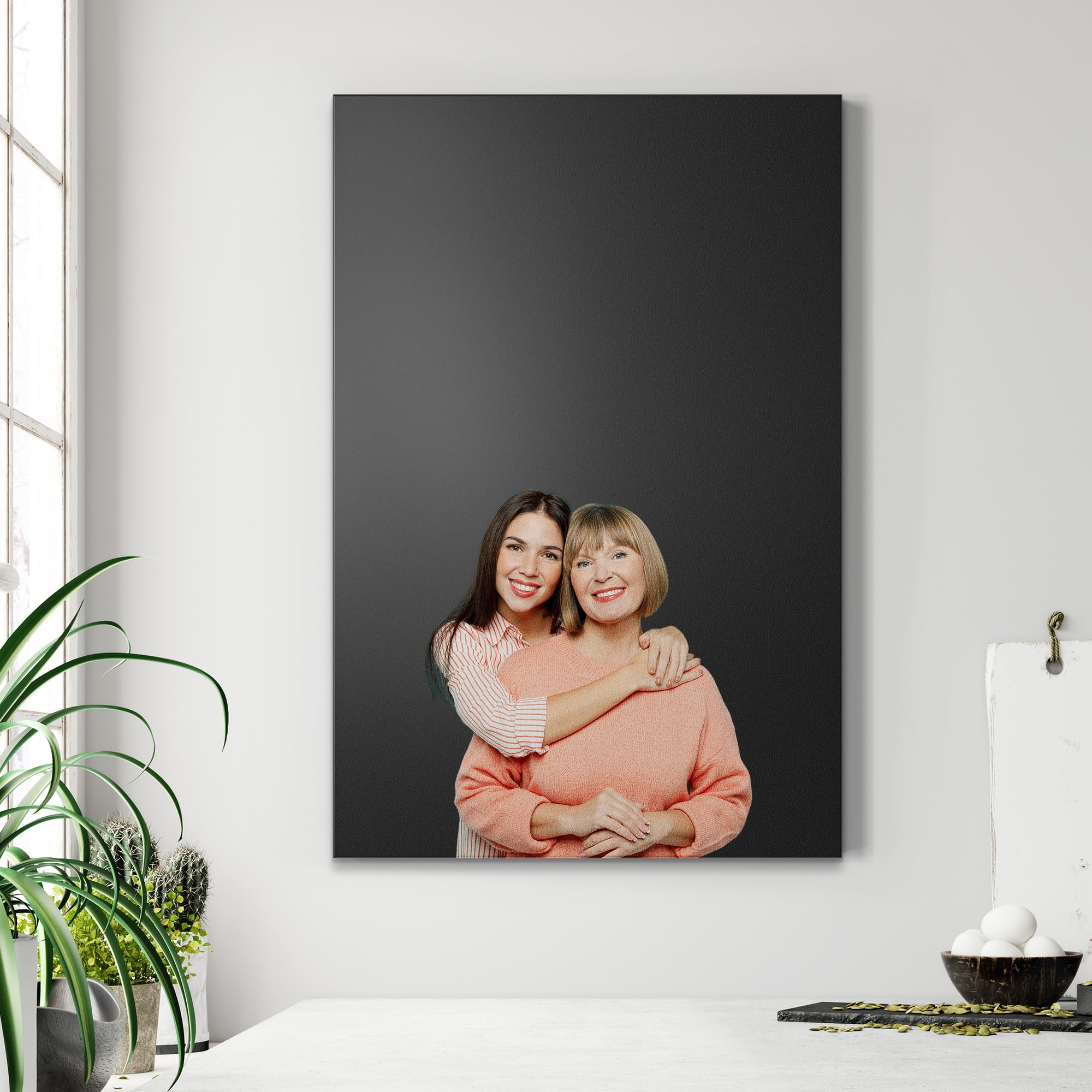 DEQORI Lavagna magnetica in metallo con stampa UV | Lavagna magnetica scrivibile e magnetica verticale o orizzontale 60 x 90 cm - Decorazione da parete per ufficio e cucina