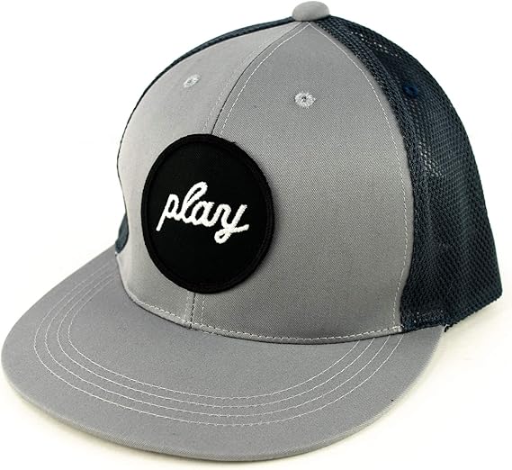 Amazon プレイ P01 Circle Play Mesh Cap メッシュキャップ ベースボールキャップ 帽子 メンズ レディース Playdesign プレイデザイン フリーサイズ グレー Free Size キャップ 通販