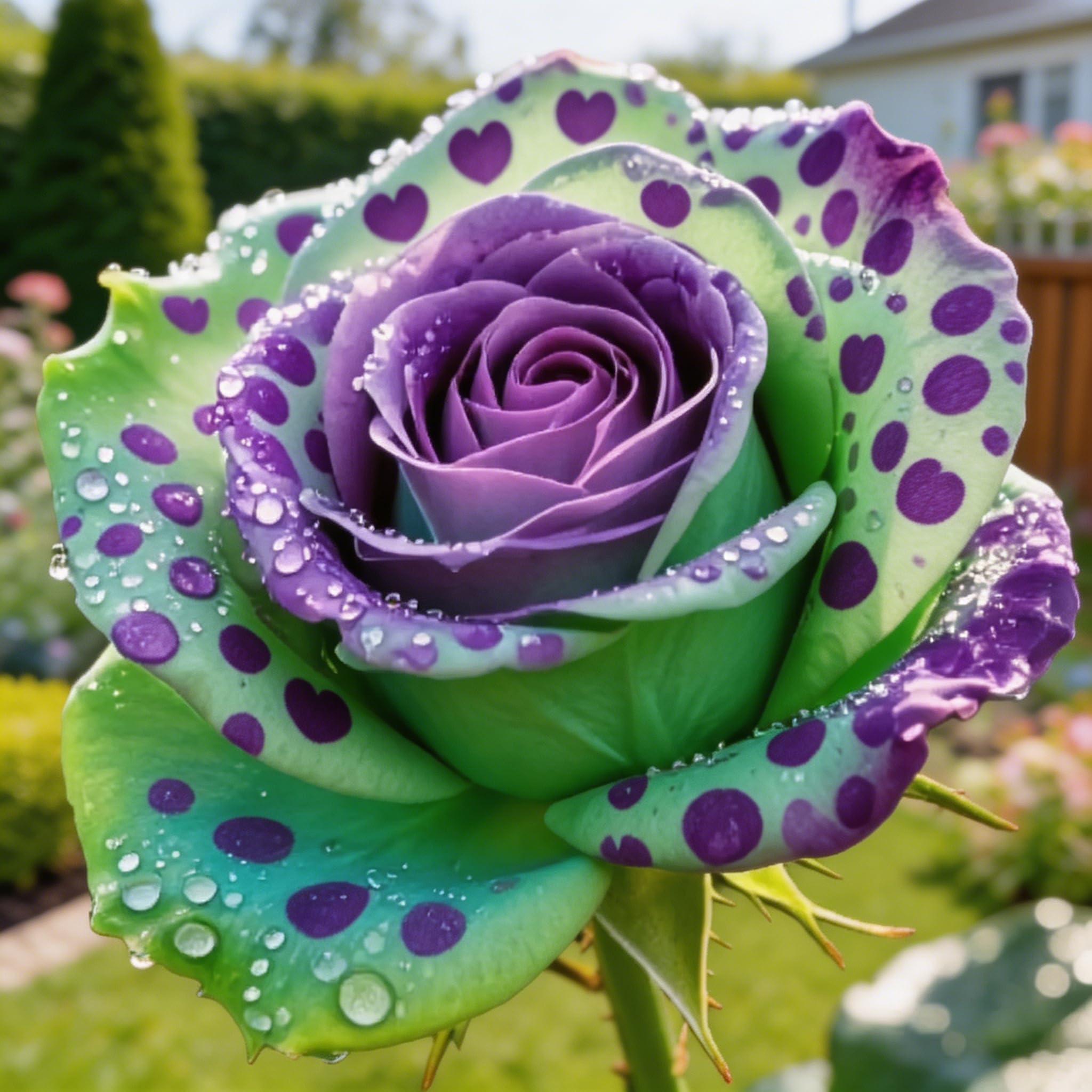 Mischfarbene Rosenpflanzen, für individuelle Gartengestaltung-5Rhizom-e