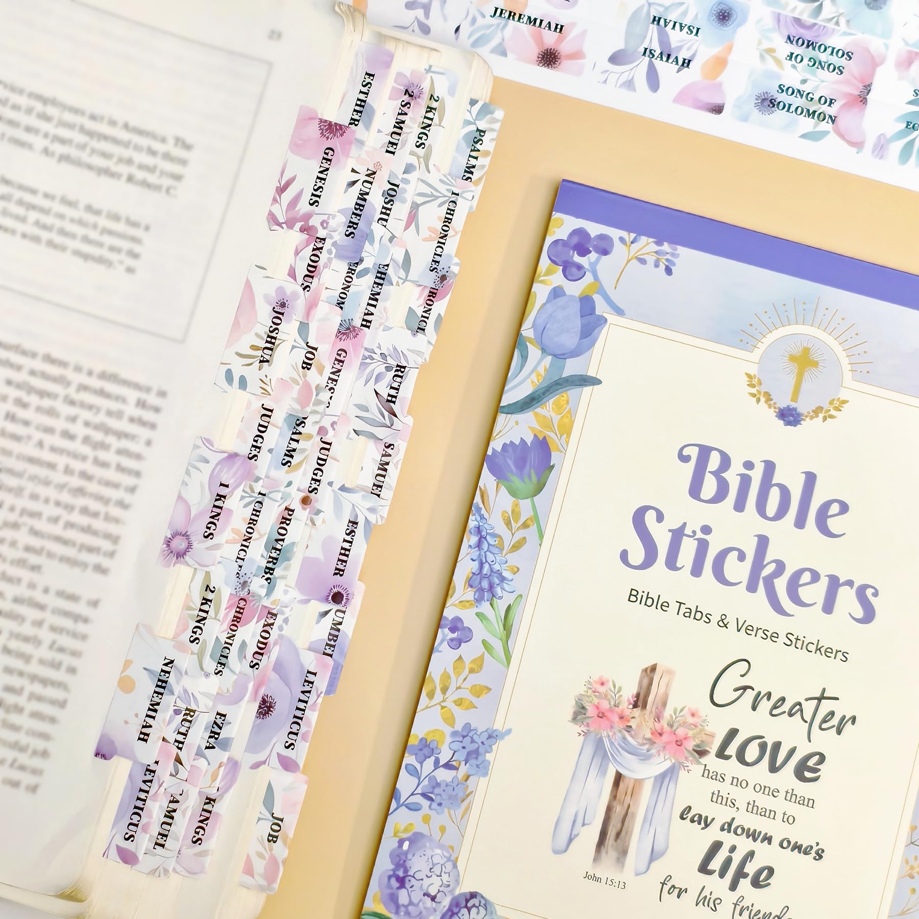 1500 Alphabet Letter Stickers - Vintage Scrapbook Supplies -12