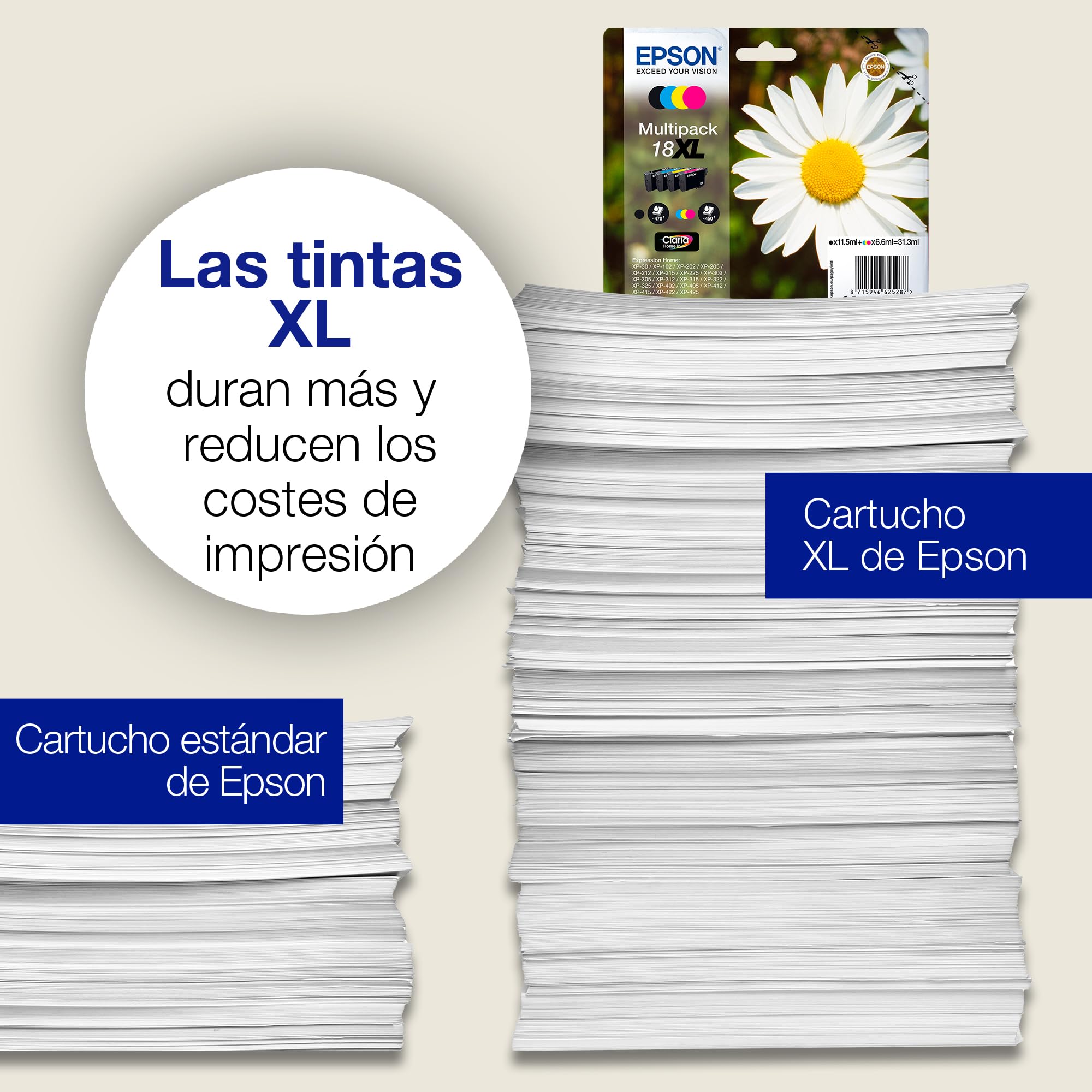 INK CARTRIDGE, T1801, 18, BLACK,ORIGINAL C13T18014010 By EPSON - 5