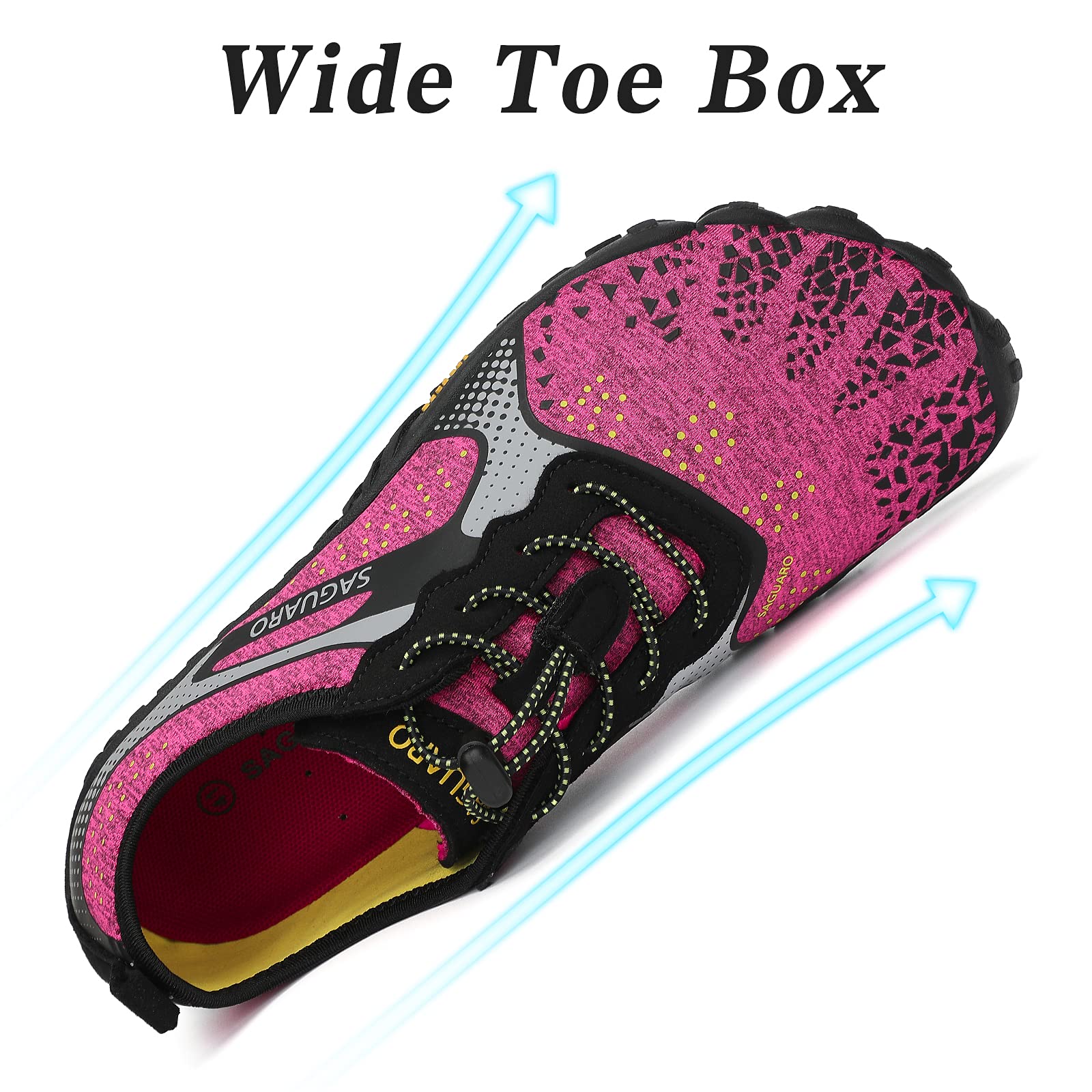 SAGUARO Scarpe Barefoot Minimaliste Uomo Donna Scarpe Outdoor e Indoor Multisport - Morbido Comode e Leggere