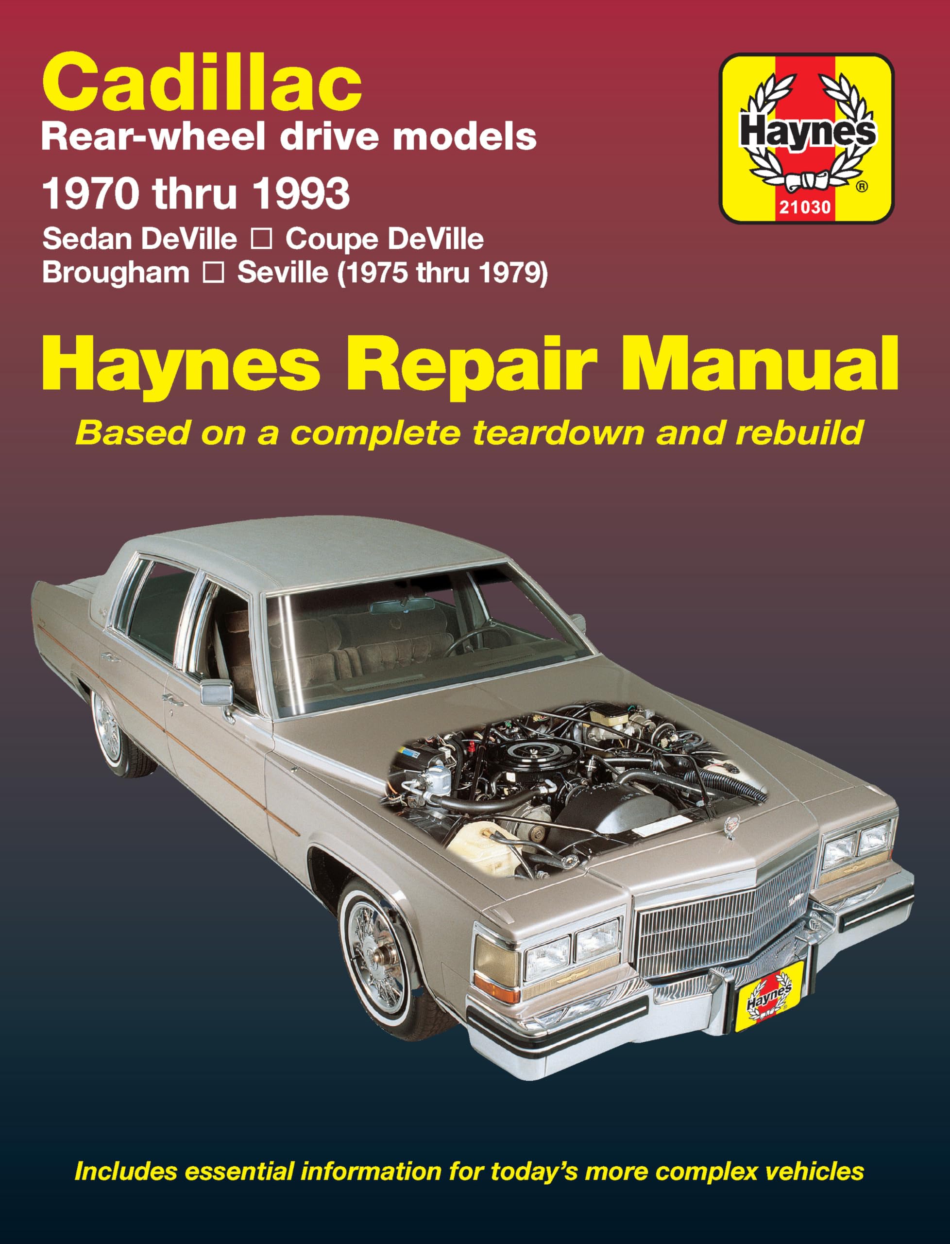 Cadillac RWD petrol DeVille/Coupe/Sedan DeVille (70-85), Brou... - 9781563921650