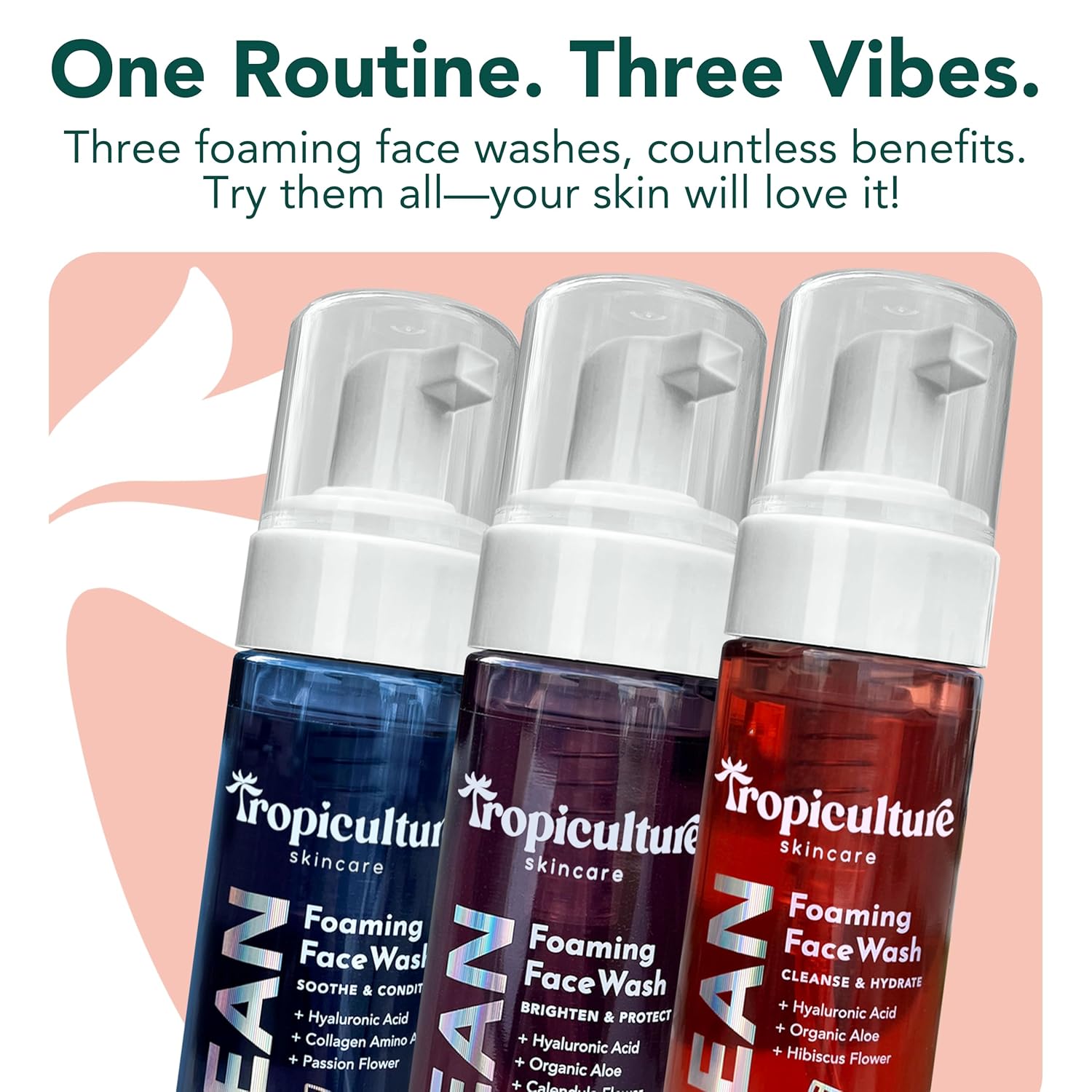 Tropiculture Clean Foaming Face Wash for Teens, Tweens & Kids | Gentle Face Cleanser for Girls | Bright Berry Hydrating Facial Cleanser | Natural, Non Toxic Skin care for Teens | Moisturizing - Image 9