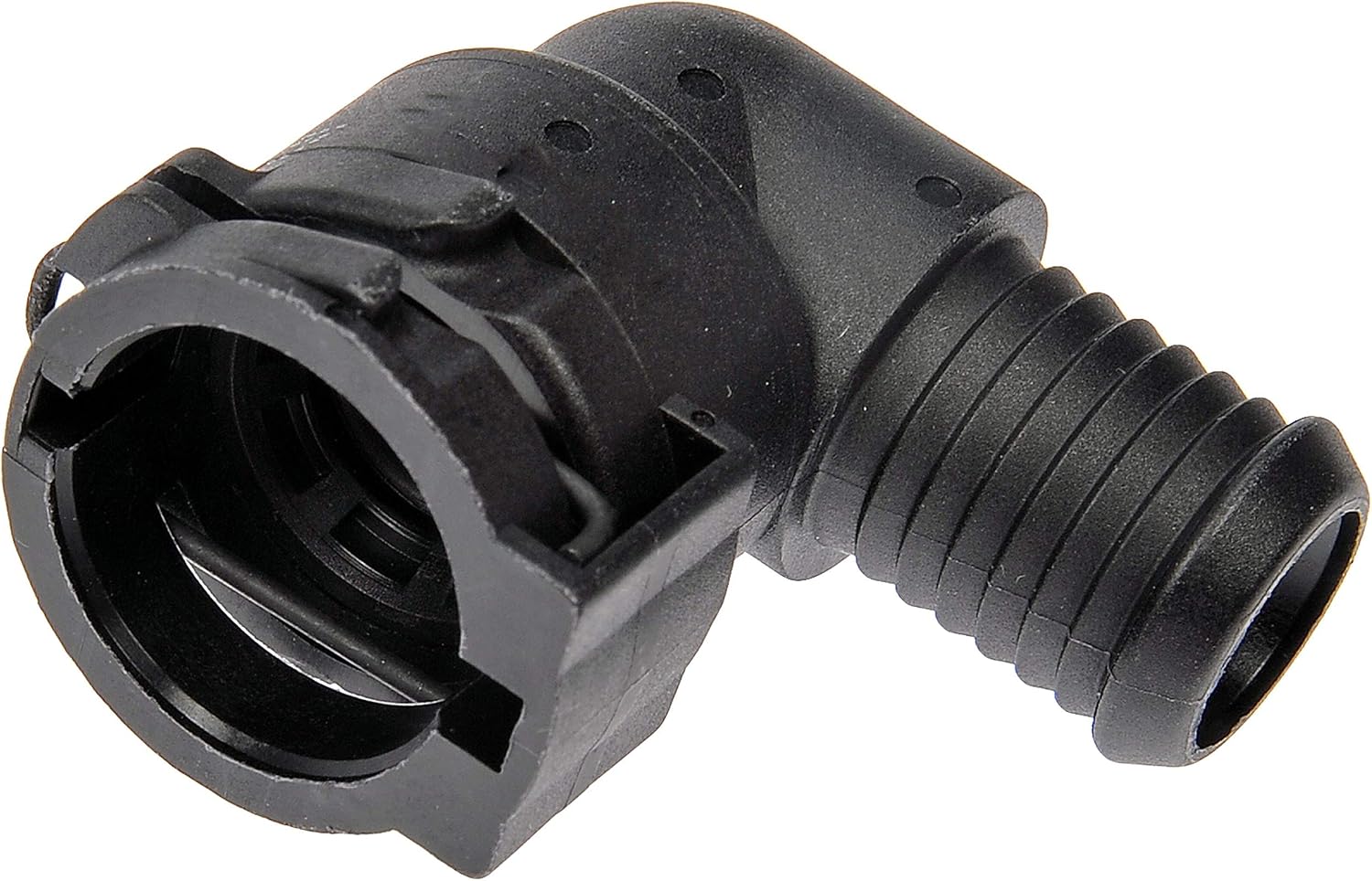 Dorman 800-318 8 mm ID Heater Hose Connector, Elbow 90 to 8 mm ID Barbed, 2 Pack Universal Fit