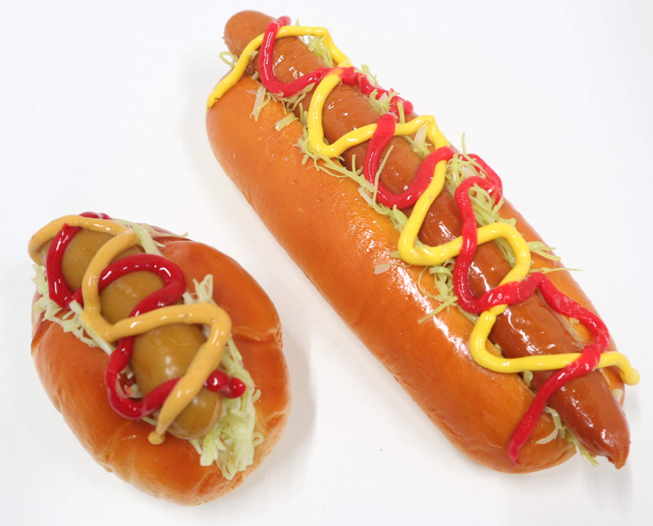 Amazon.co.jp: 食品サンプル ホットドック（ロング） ウインナー