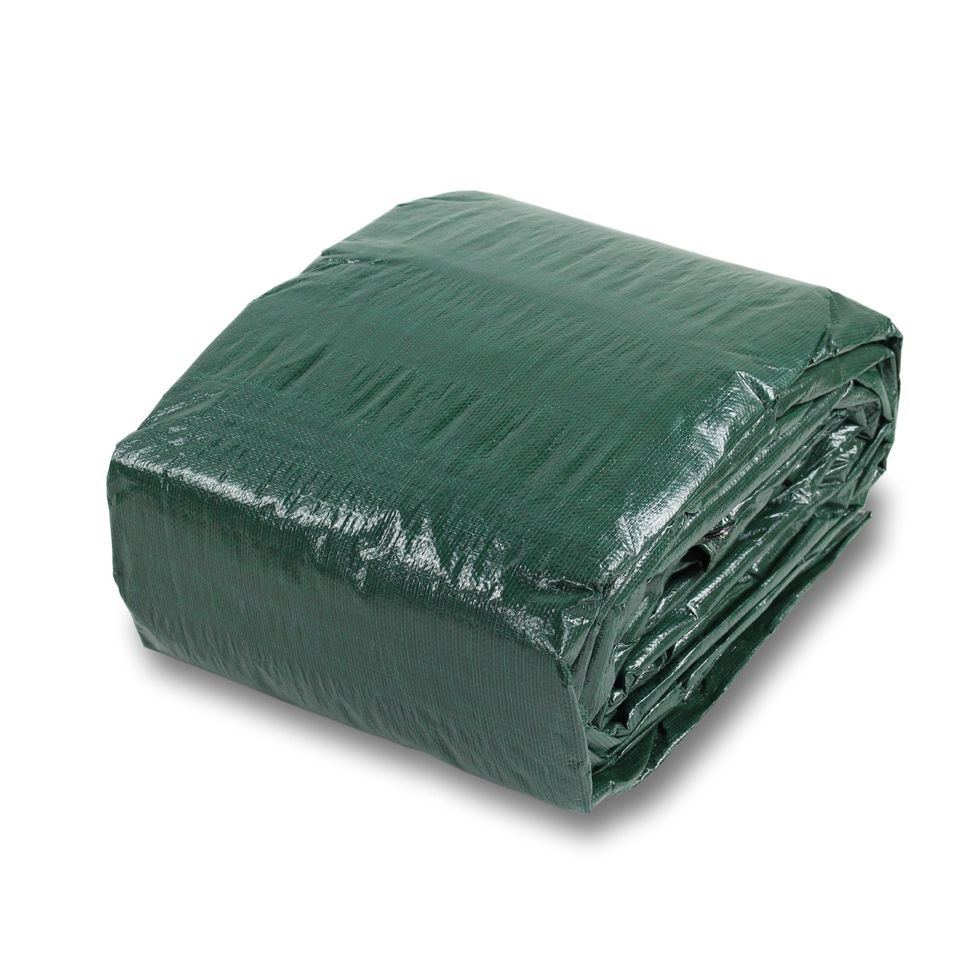 Condition photo showing Good Condition for winter pool cover/tarp for 18' x 36' rectangular in-ground pool 