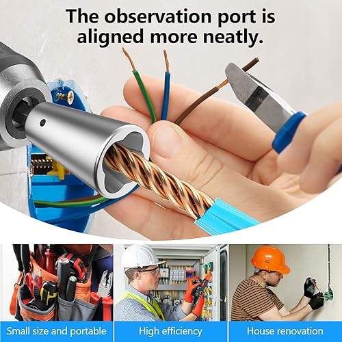 Miniatura 5 de Herramienta de tornado de alambre para taladro, tornador de alambre de taladro, tuerca de alambre Twiter para taladro, herramienta de torsión de