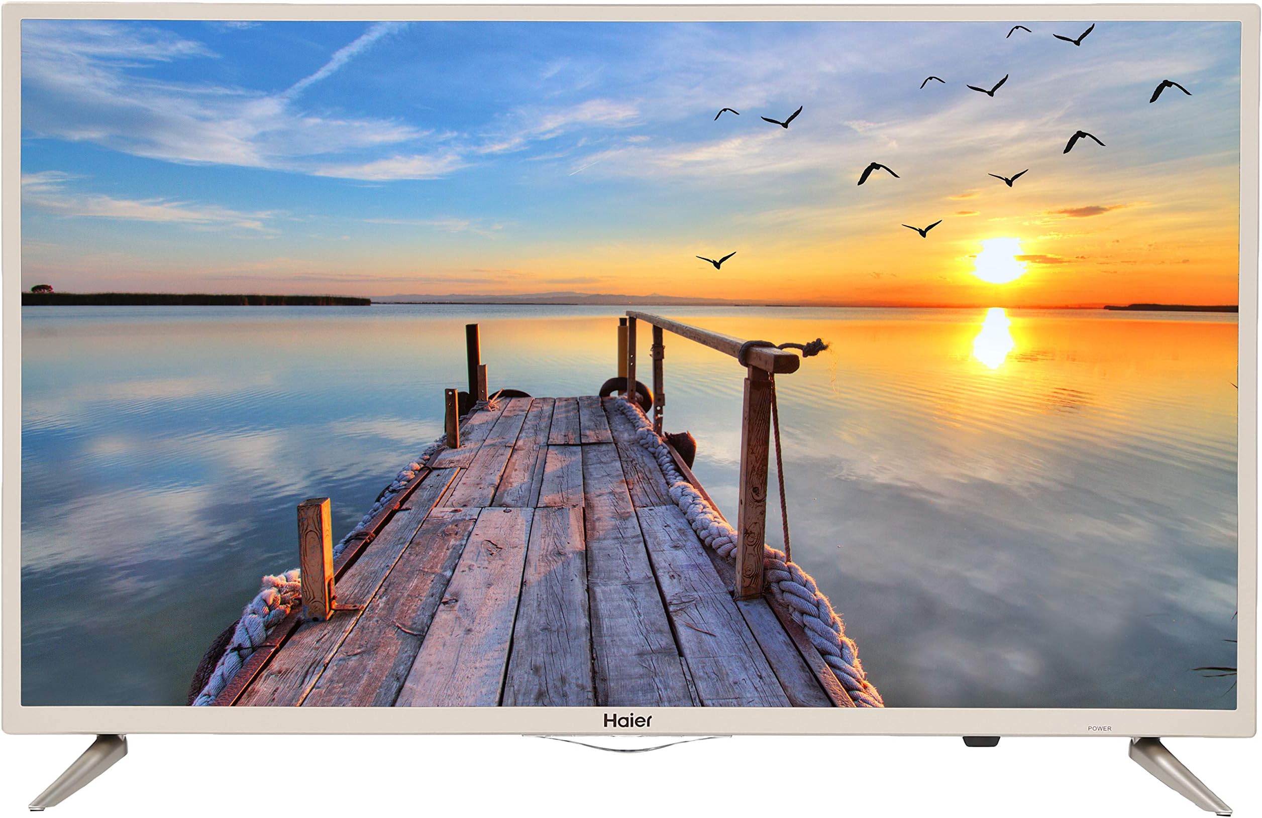 Haier 80 cm (32 inches) HD Ready LED Smart TV LE32K6500AG (Gold) (2018 Model)