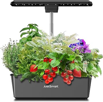 Hydroponic Cultivation Kit, Hydroponics, Home Garden Kit, LED Light, Automatic Water Circulation System, Height Adjustable, Stylish, Indoor