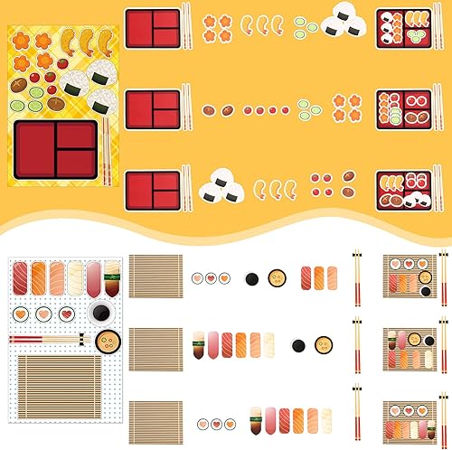 Miniatura 3 de 100 hojas de calcomanías de dulces de San Valentín, coloridas para hacer tus propias calcomanías de dulces niños, calcomanías de postre para