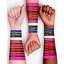 MAKI YIKA Black Lipstick for Women Color Stay Long Lasting Lipsticks, No Smudge Matte Liquid Lipstick Transferproof Cruelty-Free Lip Color |Witch Girl