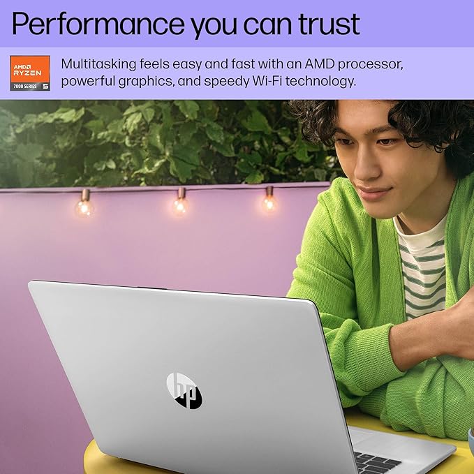 HP Laptop 17.3" FHD AMD Ryzen 5 7520U 16GB RAM 512GB SSD miniatura 4